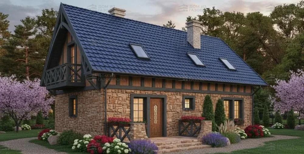 Проект Двухэтажный дом 8 на 13, 153 м2