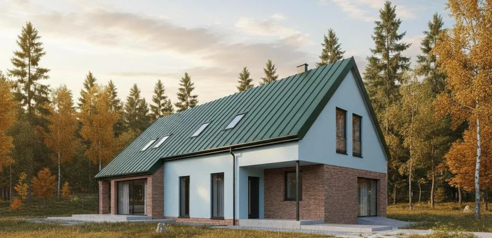 Проект Двухэтажный дом 9 на 18, 181 м2